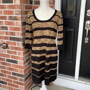 Ellen Tracy Lightweight Sweater Dress‎